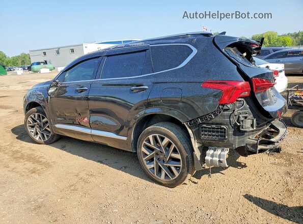 5NMS5DAL0PH490525 2023 HYUNDAI SANTA Black Rear left