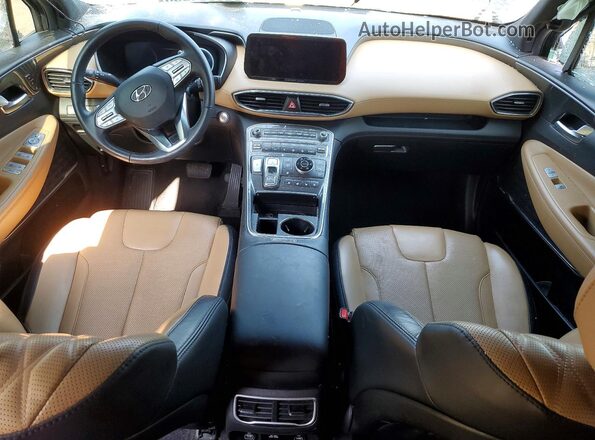 5NMS5DAL0PH490525 2023 HYUNDAI SANTA Black Dashboard view