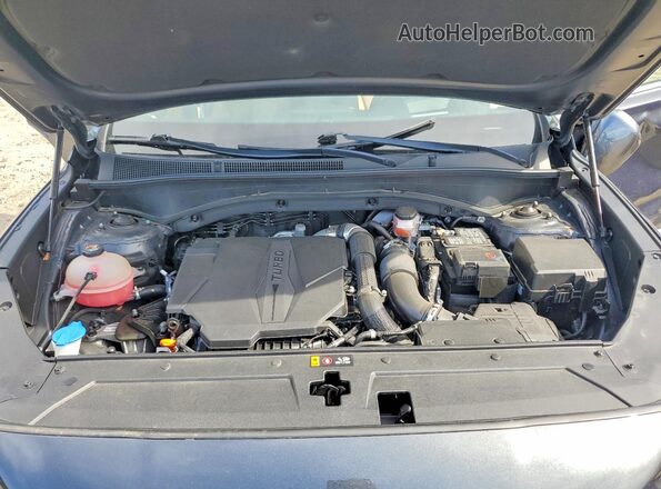 5NMS5DAL2PH653269 2023 HYUNDAI SANTA Charcoal Engine compartment view