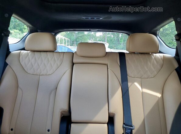 5NMS5DAL2PH653269 2023 HYUNDAI SANTA Charcoal Rear seats view