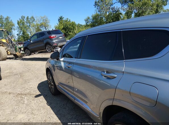 5NMS5DAL5PH573836 2023 HYUNDAI SANTA FE Серебряный Панорамный вид салона 360°