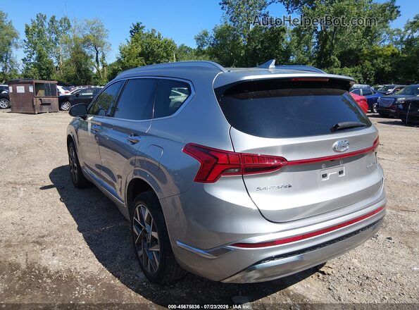 5NMS5DAL5PH573836 2023 HYUNDAI SANTA FE Серебряный Задняя левая четверть