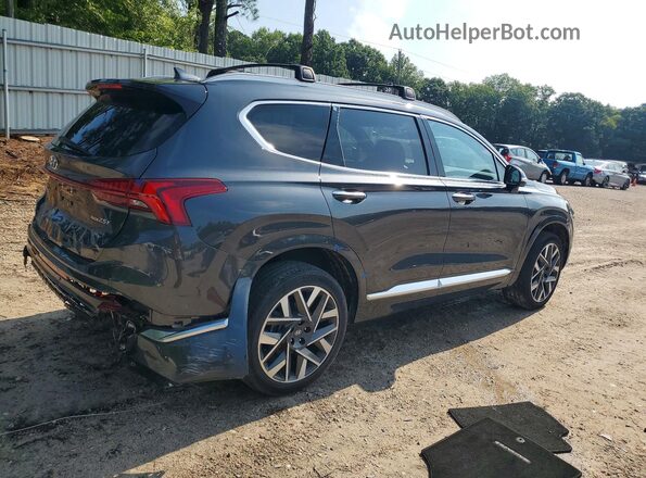 5NMS5DAL6NH449586 2022 HYUNDAI SANTA Black Rear right