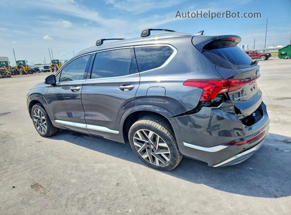 5NMS5DAL6PH619612 2023 HYUNDAI SANTA Gray Rear left