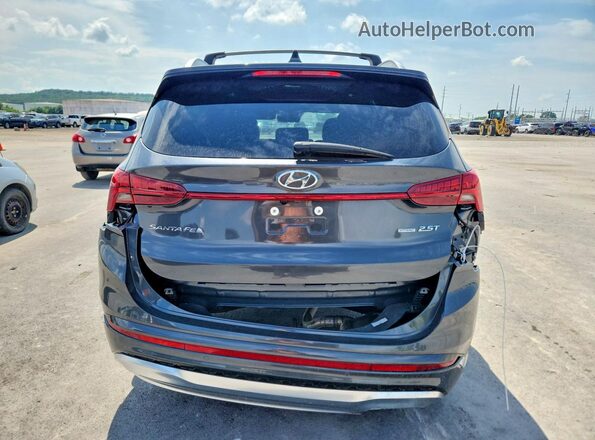 5NMS5DAL6PH619612 2023 HYUNDAI SANTA Gray Rear view