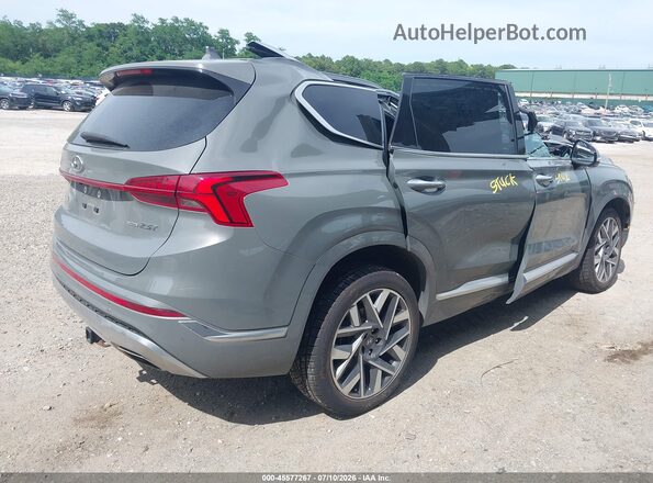 5NMS5DAL7NH386630 2022 HYUNDAI SANTA FE Gray Tył prawy