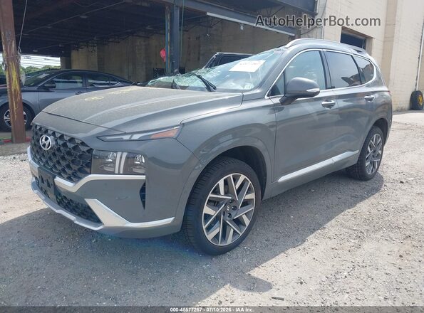 5NMS5DAL7NH386630 2022 HYUNDAI SANTA FE Gray Przód lewy