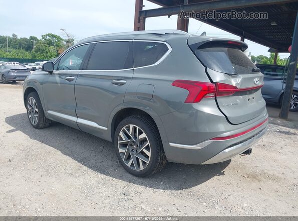 5NMS5DAL7NH386630 2022 HYUNDAI SANTA FE Gray Tył lewy