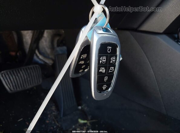 5NMS5DAL7NH386630 2022 HYUNDAI SANTA FE Gray Widok deski rozdzielczej