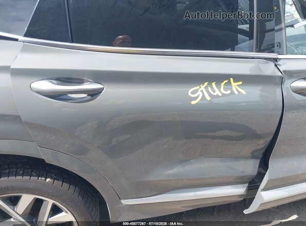 5NMS5DAL7NH386630 2022 HYUNDAI SANTA FE Gray Widok naklejki z numerem VIN
