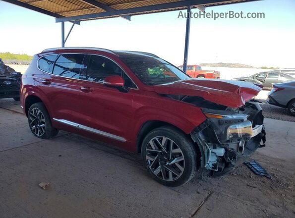 5NMS5DAL8PH512335 2023 HYUNDAI SANTA Red Delantero derecho