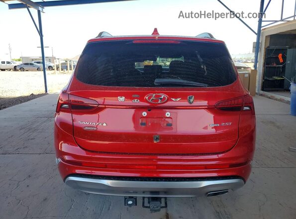 5NMS5DAL8PH512335 2023 HYUNDAI SANTA Red Vista trasera