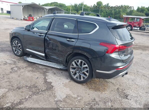 5NMS5DAL9PH576982 2023 HYUNDAI SANTA FE Gray Հետևի ձախ