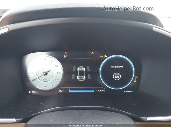 5NMS5DAL9PH576982 2023 HYUNDAI SANTA FE Gray Հետևի նստատեղերի տեսք