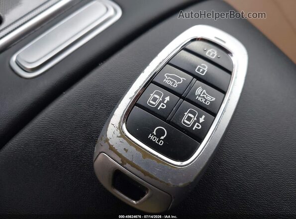 5NMS5DAL9PH576982 2023 HYUNDAI SANTA FE Gray Առջևի վահանակի տեսք