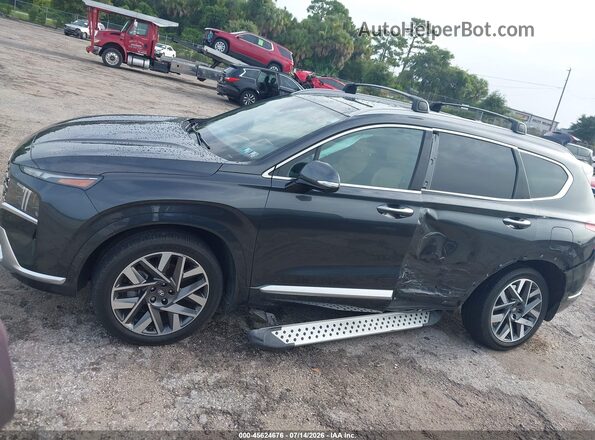5NMS5DAL9PH576982 2023 HYUNDAI SANTA FE Gray Սալոնի 360 աստիճան տեսք
