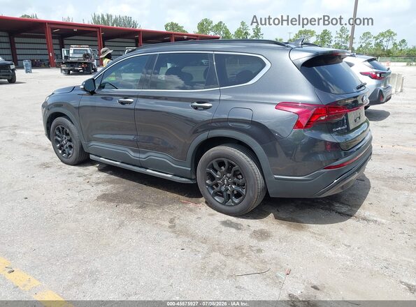 5NMS64AJ0NH413260 2022 HYUNDAI SANTA FE Gray უკანა მარცხენა