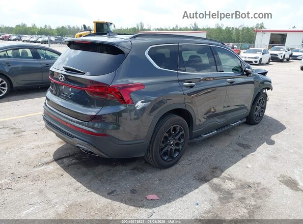 5NMS64AJ0NH413260 2022 HYUNDAI SANTA FE Gray უკანა მარჯვენა