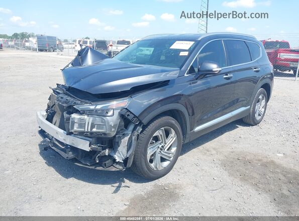 5NMS64AJ1MH330371 2021 HYUNDAI SANTA FE Gray Front left