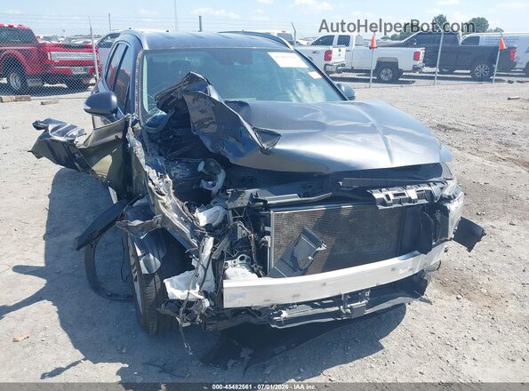 5NMS64AJ1MH330371 2021 HYUNDAI SANTA FE Gray Front view