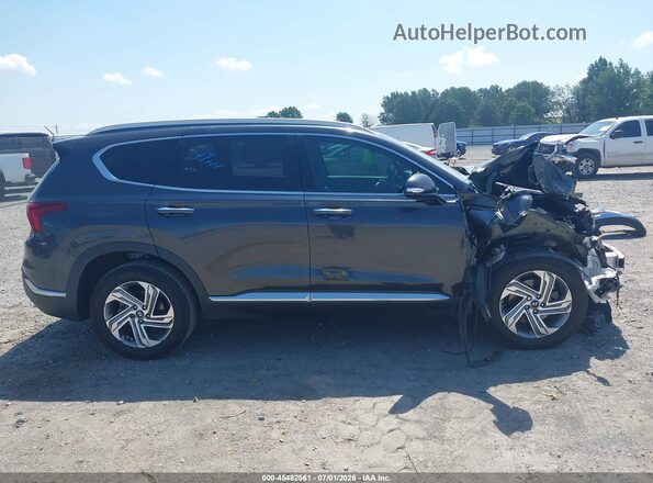 5NMS64AJ1MH330371 2021 HYUNDAI SANTA FE Gray 360 interior view