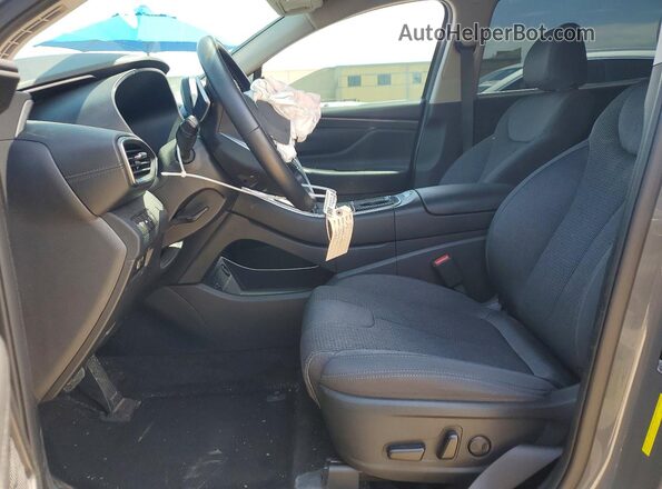 5NMS64AJ1NH427281 2022 HYUNDAI SANTA Black Front interior view