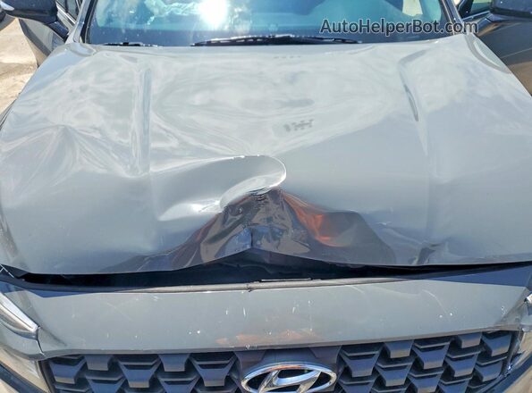 5NMS64AJ1NH427281 2022 HYUNDAI SANTA Black Engine compartment view