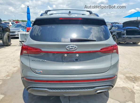 5NMS64AJ1NH427281 2022 HYUNDAI SANTA Black Rear view