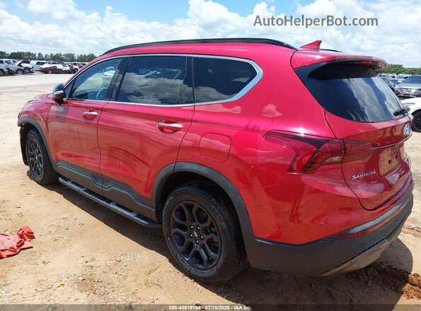 5NMS64AJ1PH493915 2023 HYUNDAI SANTA FE Red Rear left