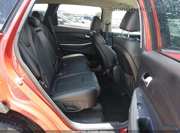 5NMS64AJ1PH493915 2023 HYUNDAI SANTA FE Red VIN sticker view