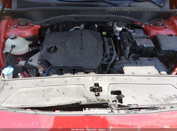 5NMS64AJ1PH493915 2023 HYUNDAI SANTA FE Red Rear view