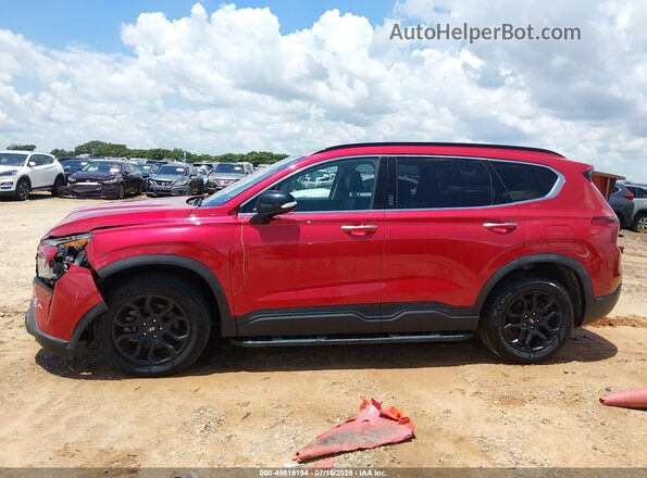 5NMS64AJ1PH493915 2023 HYUNDAI SANTA FE Red 360 interior view