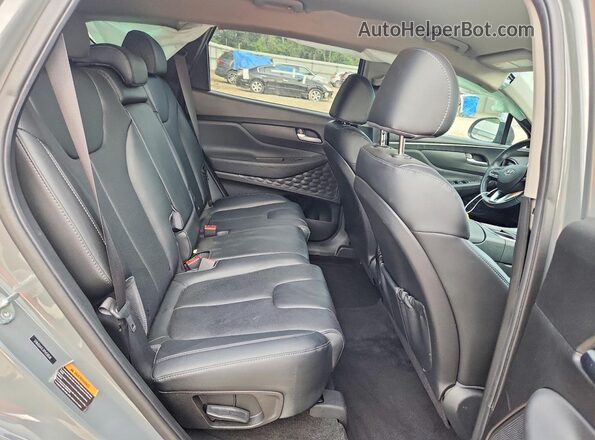 5NMS64AJ1PH510518 2023 HYUNDAI SANTA Gray Vista de los asientos traseros