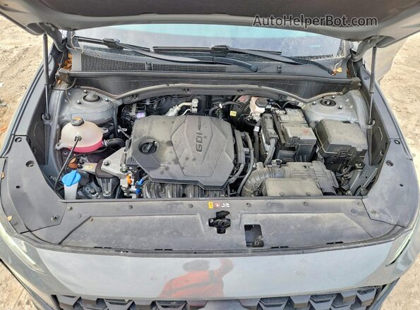 5NMS64AJ1PH510518 2023 HYUNDAI SANTA Gray Vista interior trasera