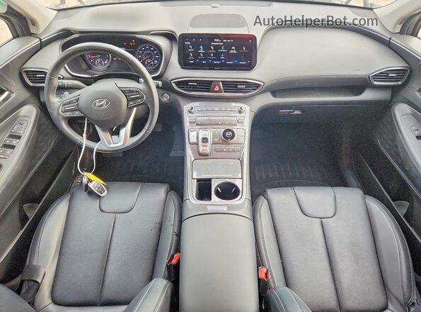 5NMS64AJ1PH510518 2023 HYUNDAI SANTA Gray Vista del salpicadero