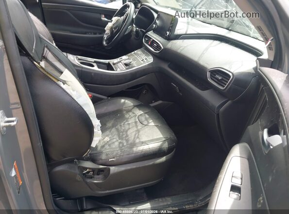 5NMS64AJ3NH433499 2022 HYUNDAI SANTA FE Gray წინა სალონის ხედი