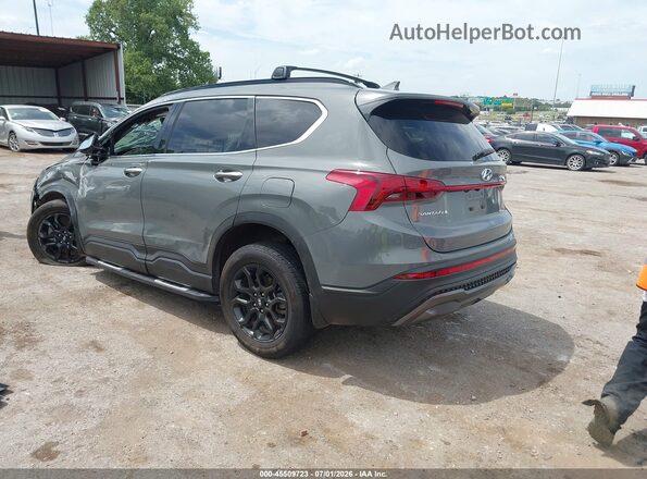 5NMS64AJ3NH433499 2022 HYUNDAI SANTA FE Gray უკანა მარცხენა