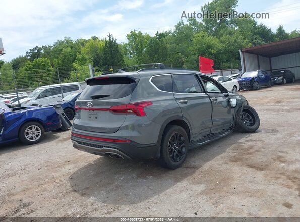 5NMS64AJ3NH433499 2022 HYUNDAI SANTA FE Gray უკანა მარჯვენა