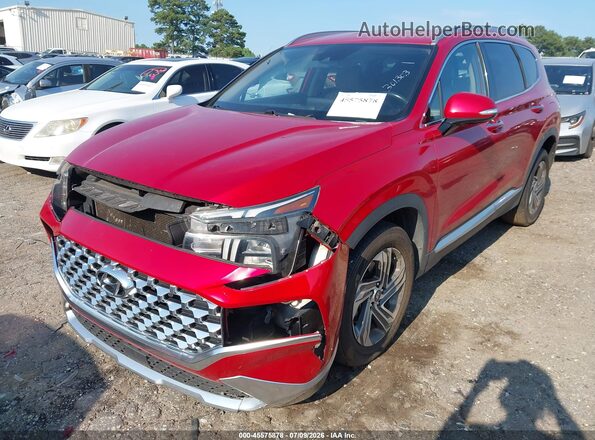 5NMS64AJ4MH301303 2021 HYUNDAI SANTA FE Red წინა ხედი