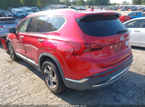 5NMS64AJ4MH301303 2021 HYUNDAI SANTA FE Red უკანა მარცხენა