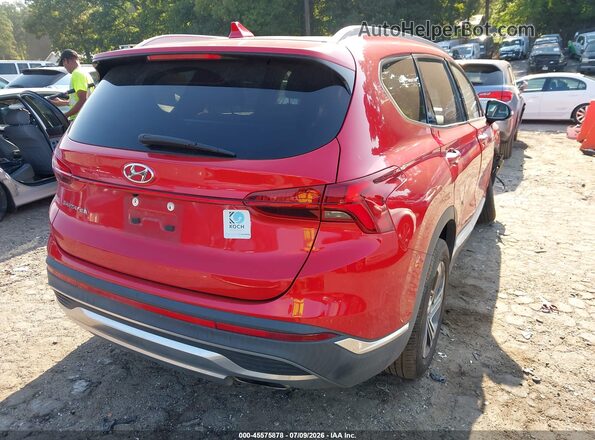 5NMS64AJ4MH301303 2021 HYUNDAI SANTA FE Red უკანა მარჯვენა