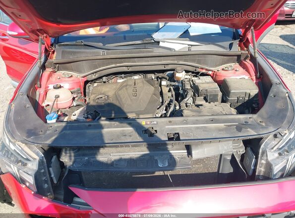 5NMS64AJ4MH301303 2021 HYUNDAI SANTA FE Red უკანა ხედი
