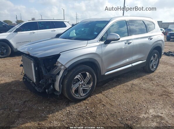 5NMS64AJ4MH343048 2021 HYUNDAI SANTA FE Silver Przód lewy