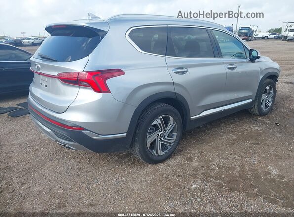 5NMS64AJ4MH343048 2021 HYUNDAI SANTA FE Silver Tył prawy