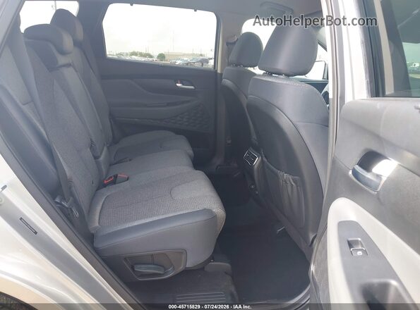 5NMS64AJ4MH343048 2021 HYUNDAI SANTA FE Silver Widok naklejki z numerem VIN
