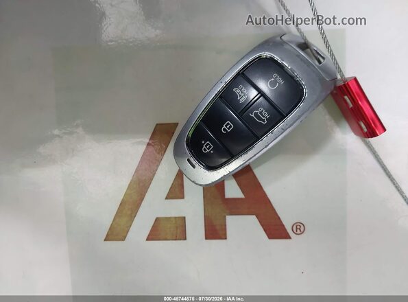 5NMS64AJ4PH542511 2023 HYUNDAI SANTA FE White წინა პანელის ხედი