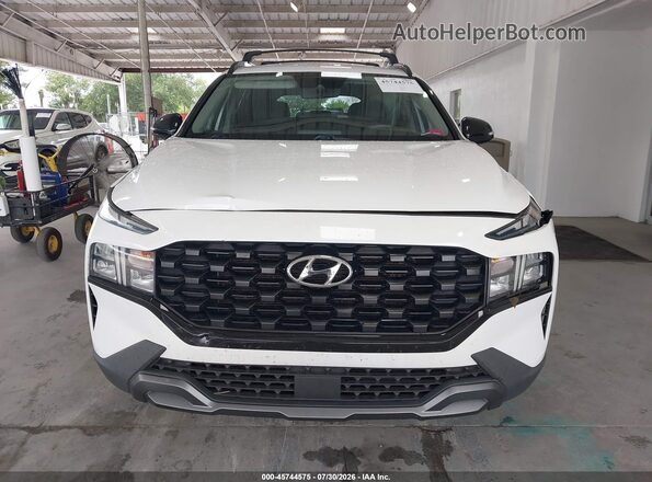 5NMS64AJ4PH542511 2023 HYUNDAI SANTA FE White უკანა სალონის ხედი