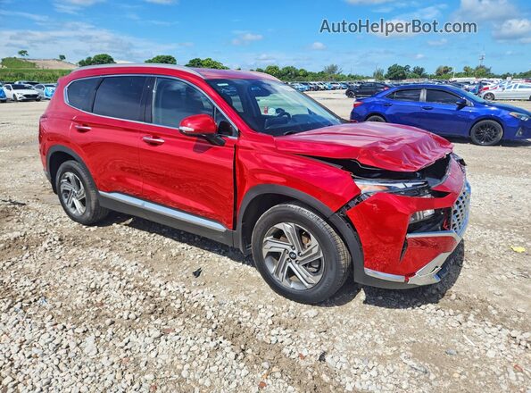 5NMS64AJ6MH361891 2021 HYUNDAI SANTA Red Delantero derecho