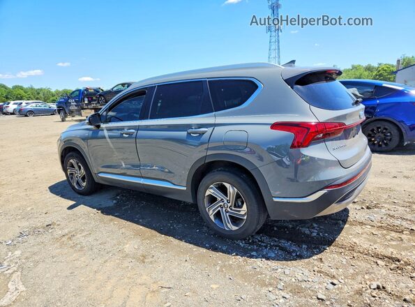 5NMS64AJ7MH343772 2021 HYUNDAI SANTA Серебряный Задняя левая четверть