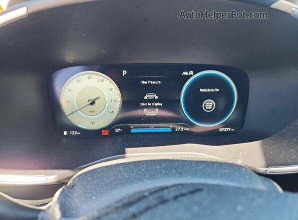 5NMS64AJ7MH343772 2021 HYUNDAI SANTA Серебряный Вид щитка приборов